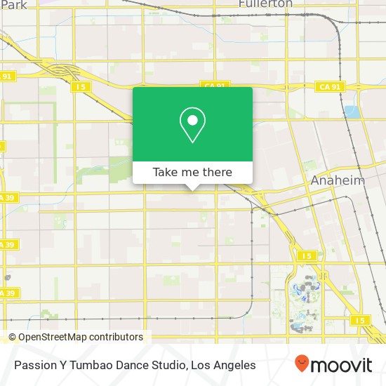 Passion Y Tumbao Dance Studio map