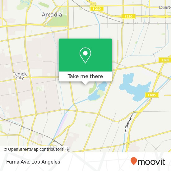 Farna Ave map
