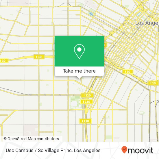 Usc Campus / Sc Village P1hc map