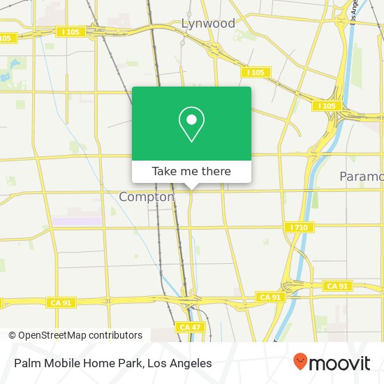 Palm Mobile Home Park map