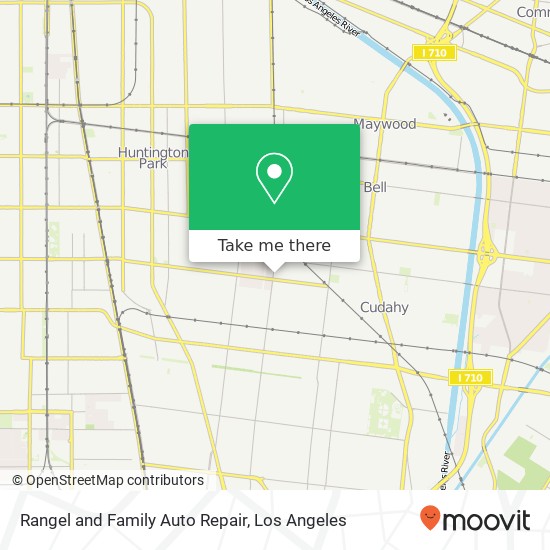 Rangel and Family Auto Repair map