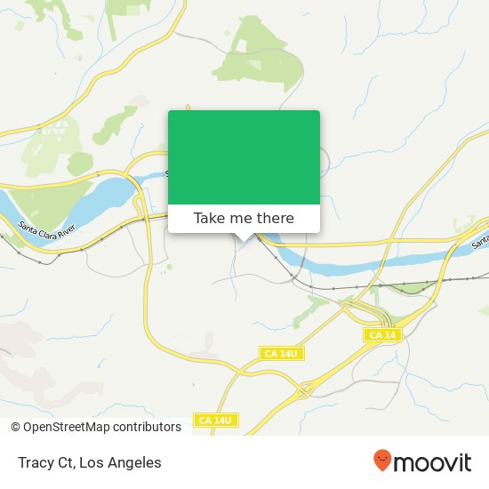 Mapa de Tracy Ct