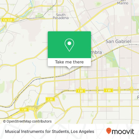 Musical Instruments for Students map