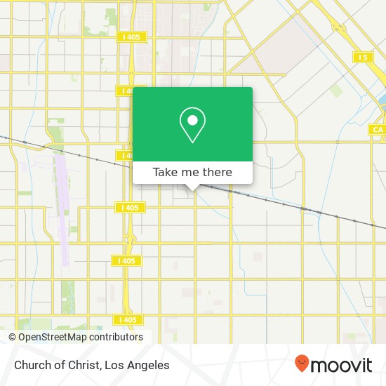 Church of Christ map