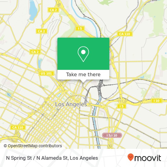 N Spring St / N Alameda St map