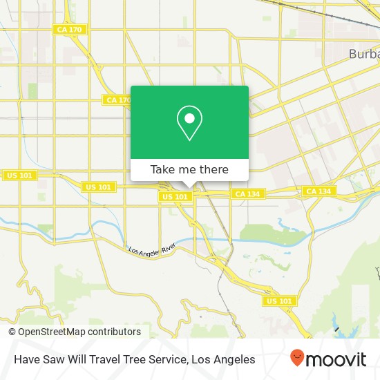 Have Saw Will Travel Tree Service map