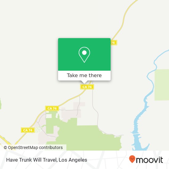 Have Trunk Will Travel map