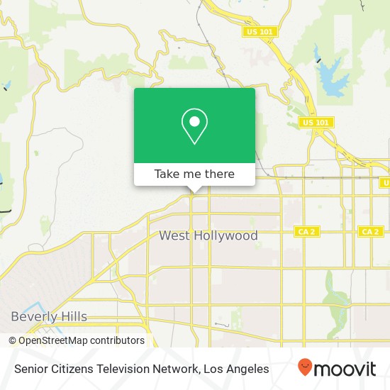 Mapa de Senior Citizens Television Network