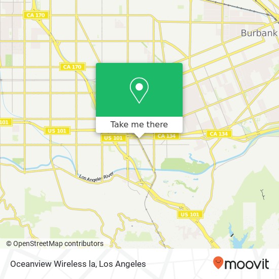 Mapa de Oceanview Wireless la