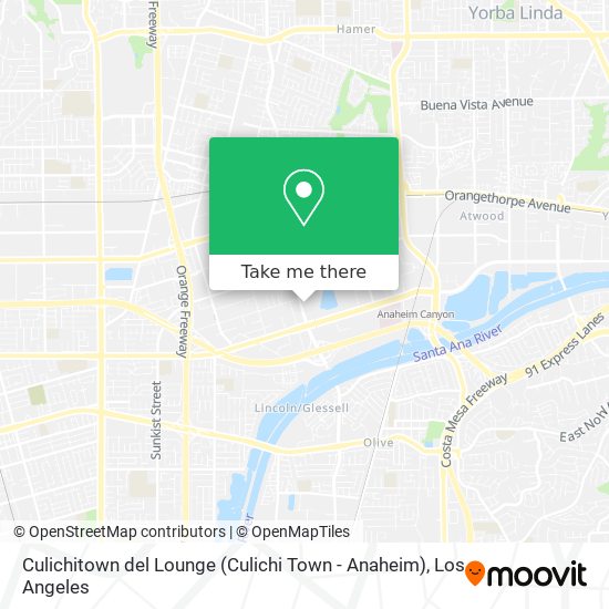 Culichitown del Lounge (Culichi Town - Anaheim) map