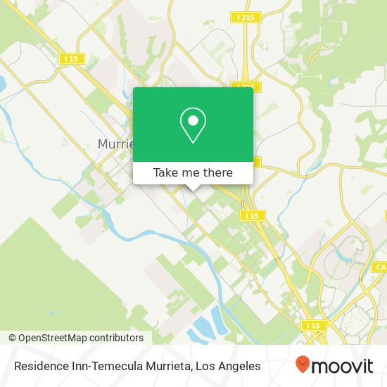 Residence Inn-Temecula Murrieta map