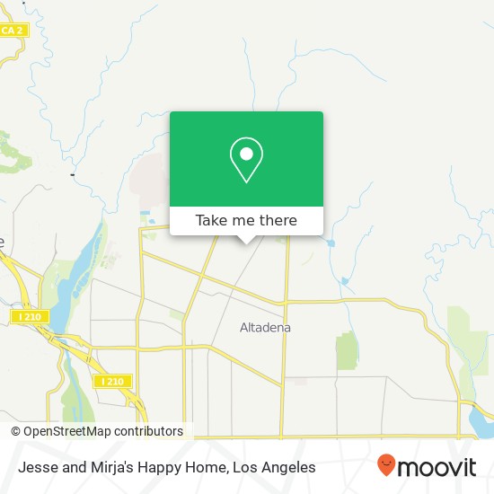 Mapa de Jesse and Mirja's Happy Home
