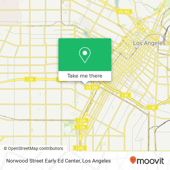 Mapa de Norwood Street Early Ed Center
