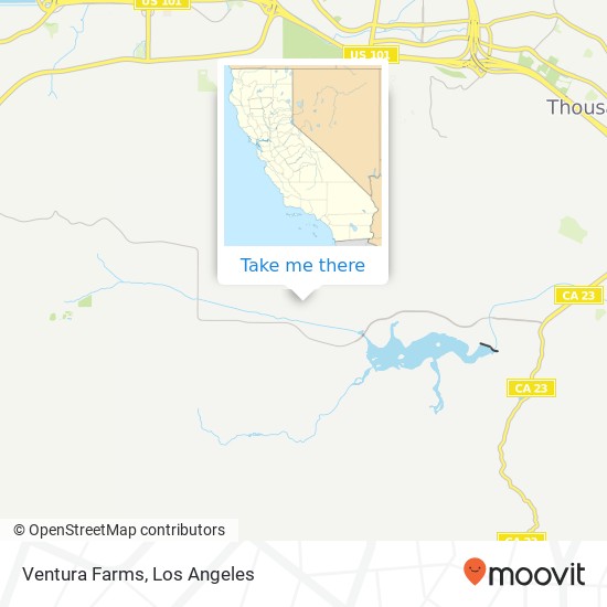 Mapa de Ventura Farms