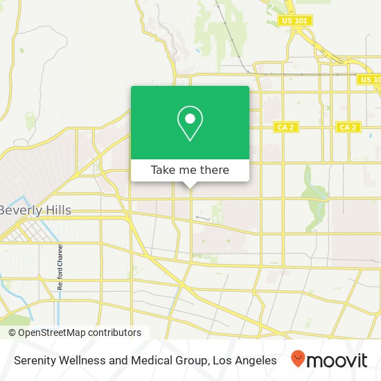 Mapa de Serenity Wellness and Medical Group