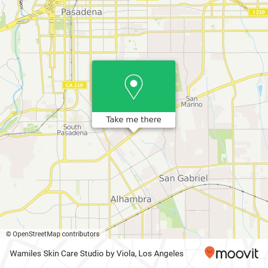 Mapa de Wamiles Skin Care Studio by Viola