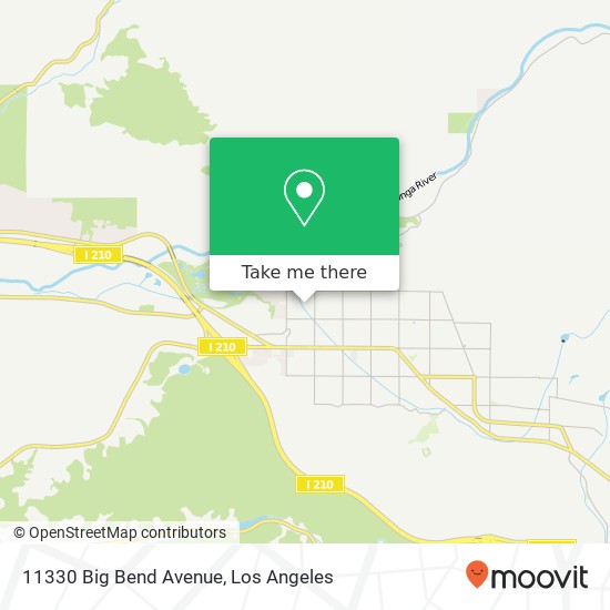 11330 Big Bend Avenue map