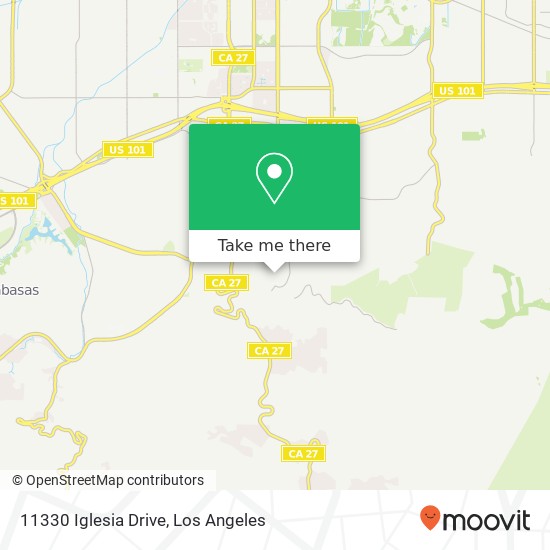 Mapa de 11330 Iglesia Drive