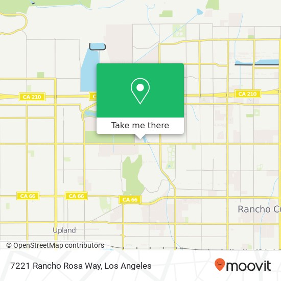 7221 Rancho Rosa Way map