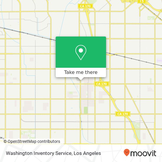 Washington Inventory Service map