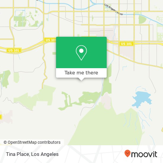 Tina Place map