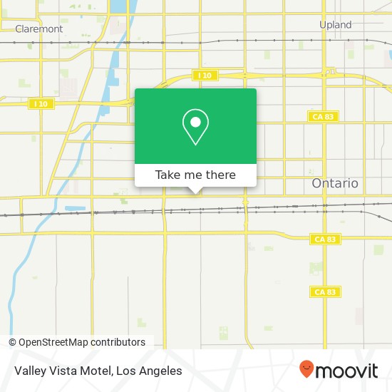 Valley Vista Motel map