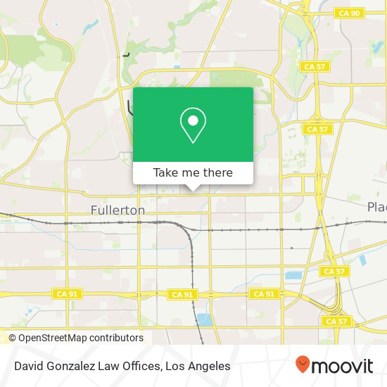 David Gonzalez Law Offices map