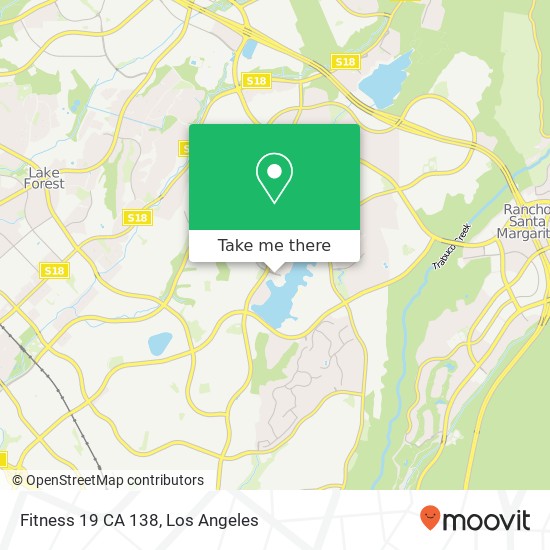 Fitness 19 CA 138 map