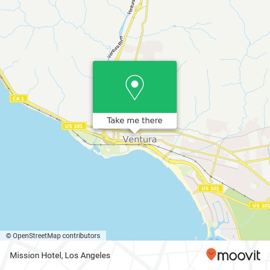 Mission Hotel map