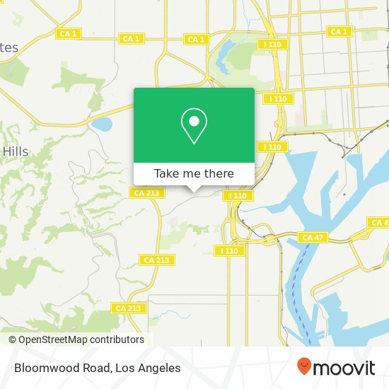 Mapa de Bloomwood Road