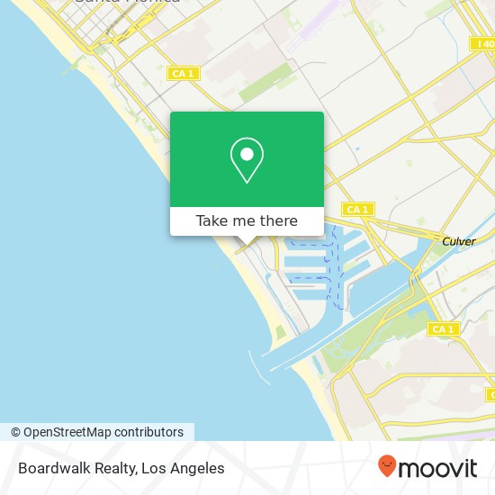 Mapa de Boardwalk Realty