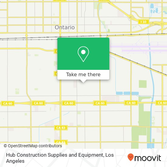 Hub Construction Supplies and Equipment map