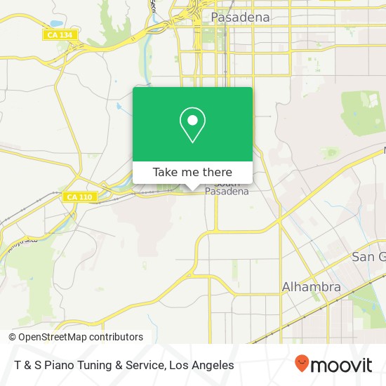 T & S Piano Tuning & Service map