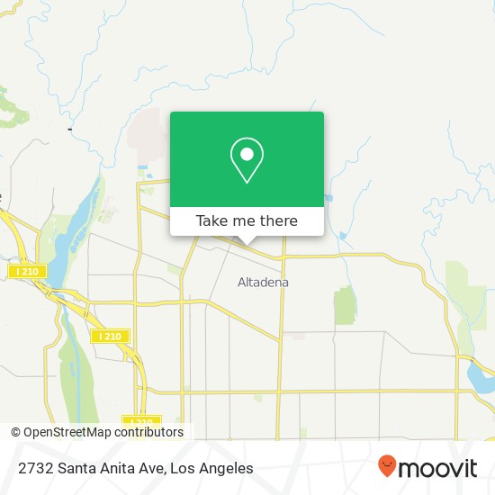 2732 Santa Anita Ave map