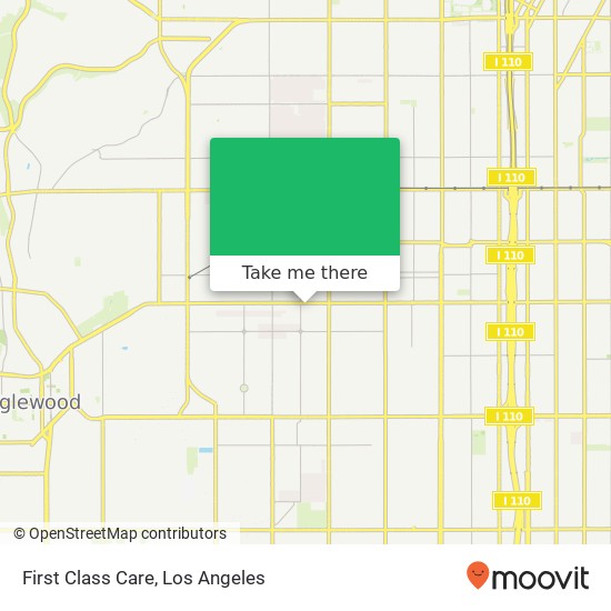 Mapa de First Class Care