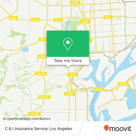 C & I Insurance Service map