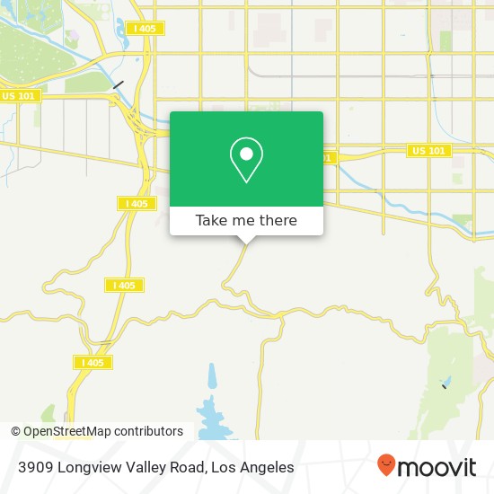 3909 Longview Valley Road map