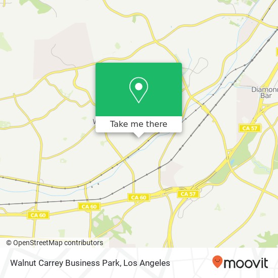 Walnut Carrey Business Park map