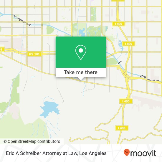 Eric A Schreiber Attorney at Law map