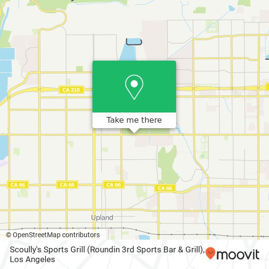 Mapa de Scoully's Sports Grill (Roundin 3rd Sports Bar & Grill)