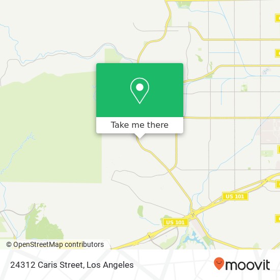 24312 Caris Street map