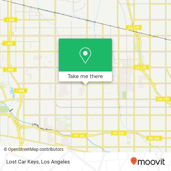 Mapa de Lost Car Keys