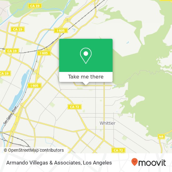 Armando Villegas & Associates map