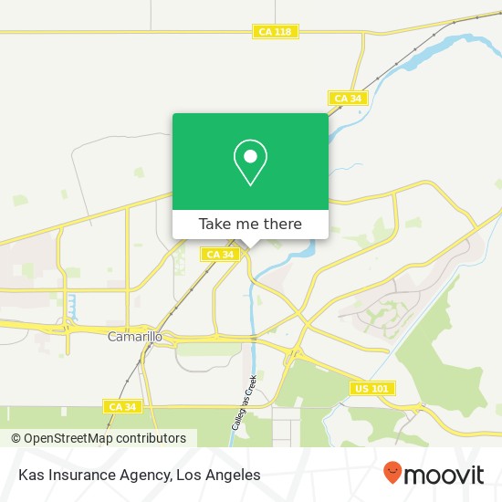 Mapa de Kas Insurance Agency