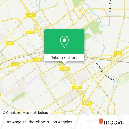 Mapa de Los Angeles Photobooth