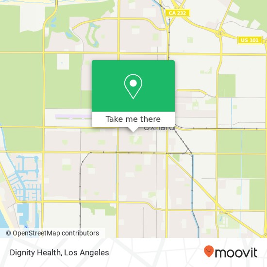 Dignity Health map