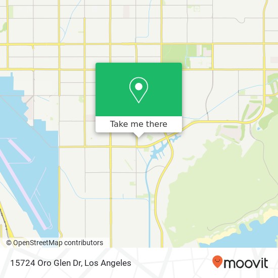 Mapa de 15724 Oro Glen Dr