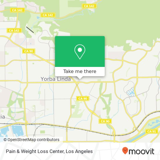 Pain & Weight Loss Center map