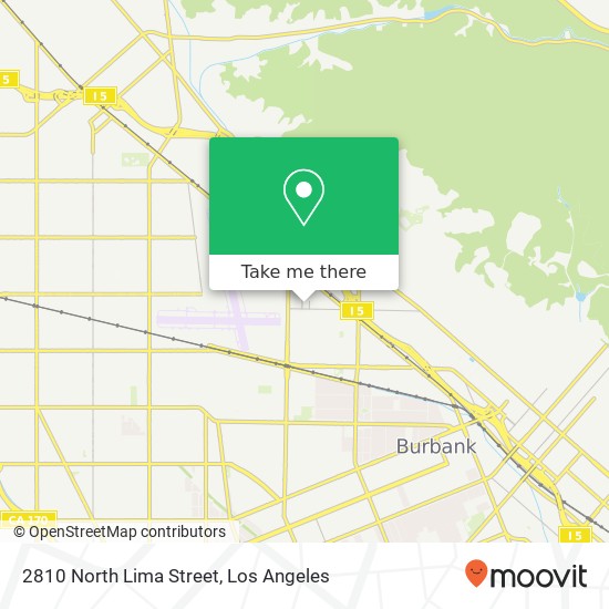 Mapa de 2810 North Lima Street