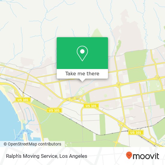 Mapa de Ralph's Moving Service
